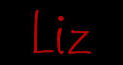 Liz name tag